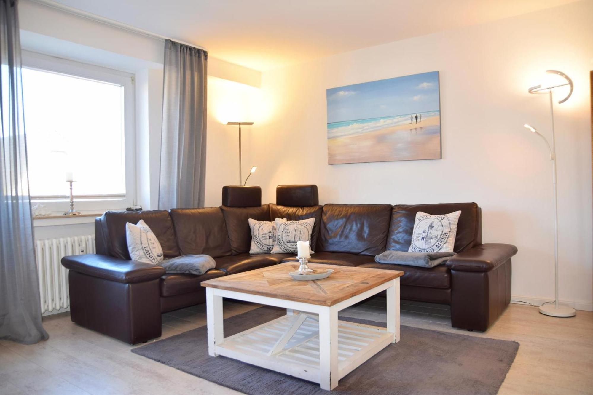 App Seebrise In Westerland Mit Balkon Am Strand Inkl Parkplatz Bagian luar foto