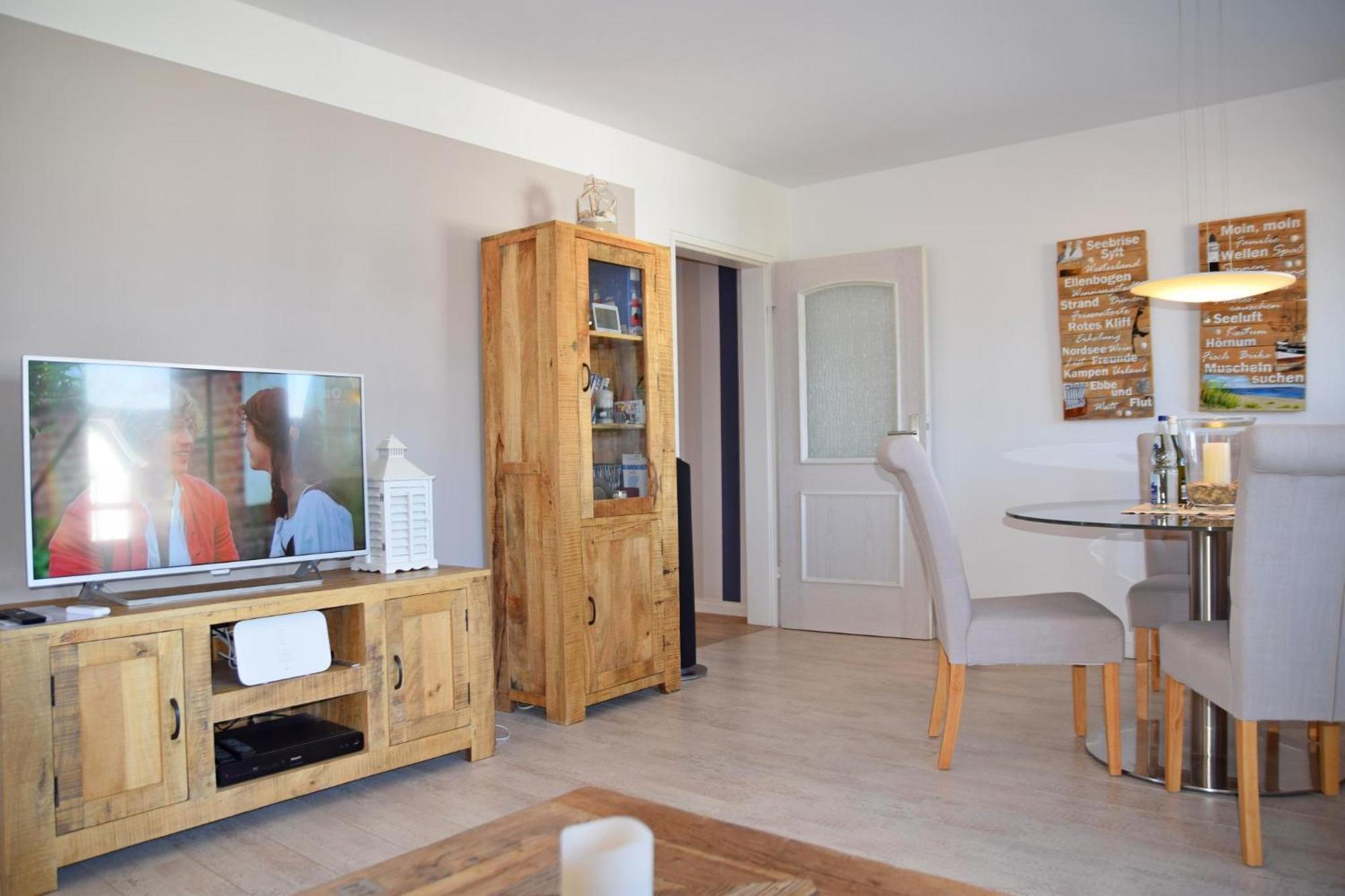 App Seebrise In Westerland Mit Balkon Am Strand Inkl Parkplatz Bagian luar foto